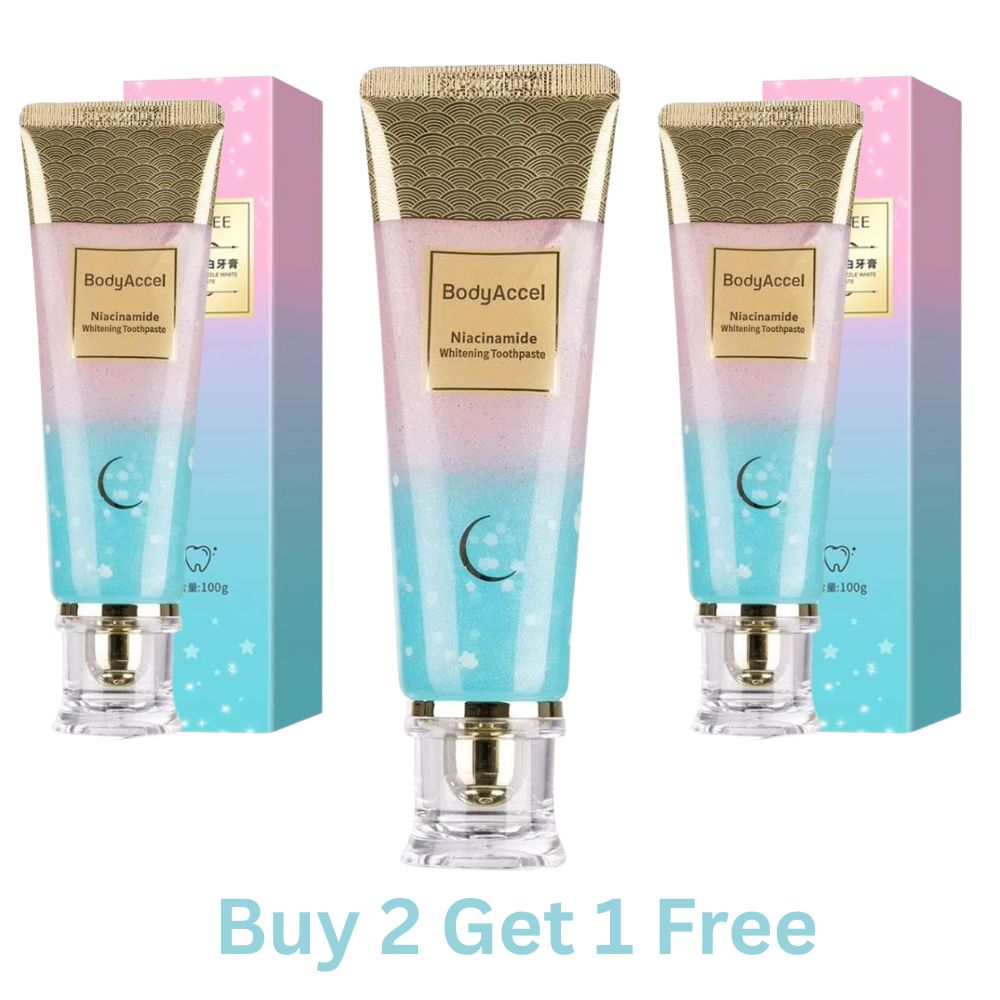 Niacinamide Whitening Toothpaste – GLOW TULIP