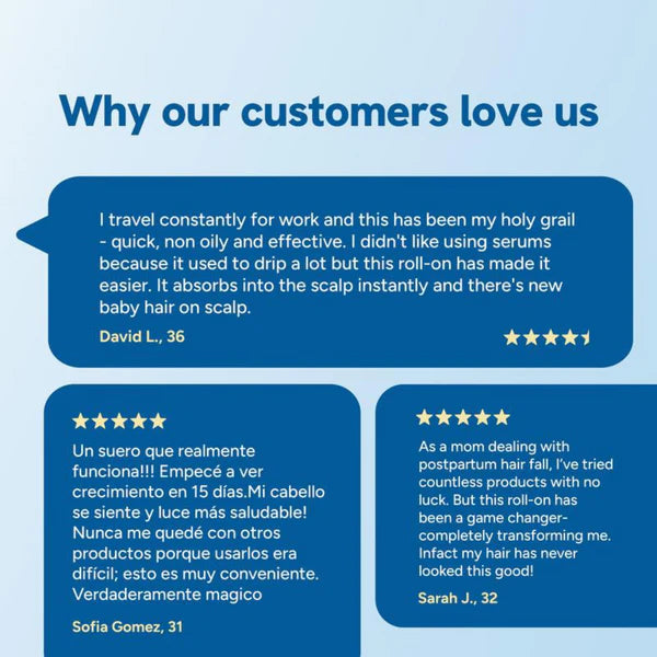 GlowRoot™ Precision Hair Regrowth Serum Roll-On