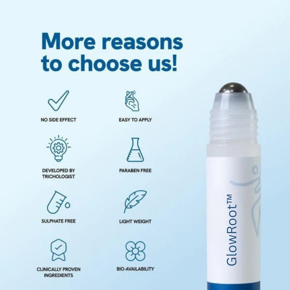 GlowRoot™ Precision Hair Regrowth Serum Roll-On