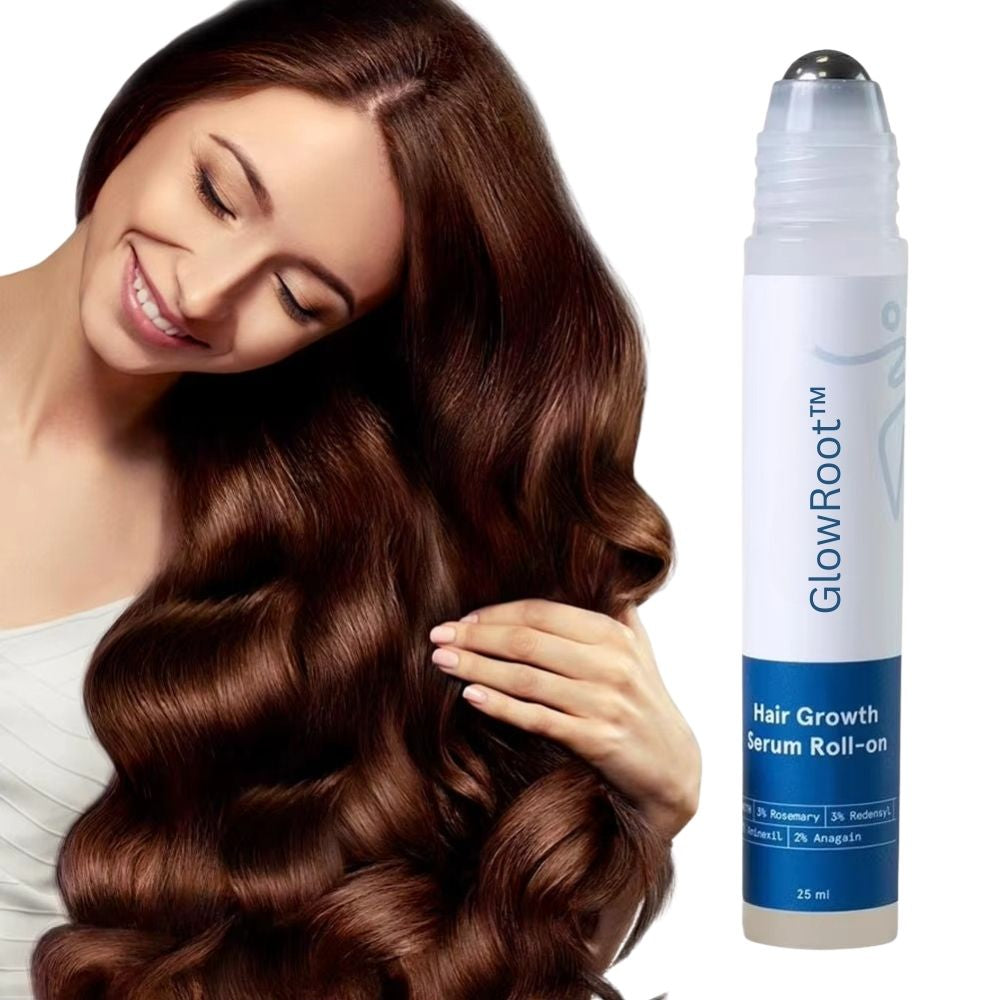 GlowRoot™ Precision Hair Regrowth Serum Roll-On – Glow Tulip