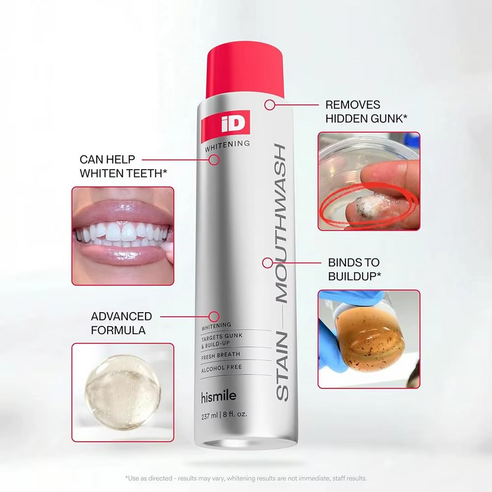 Stain Whitening Mouthwash for White Teeth