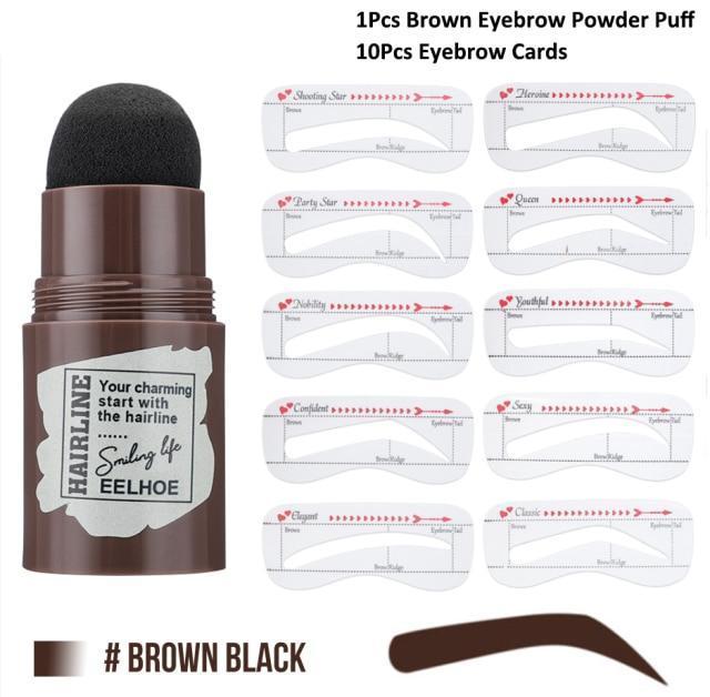 BROW STAMP STENCIL KIT